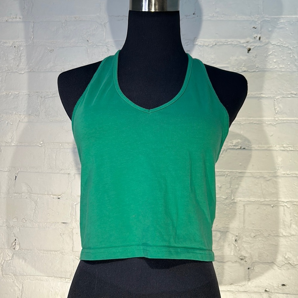 Green Halter Top